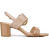 imageAllegra K Womens Slingback Block High Heel SandalsNude