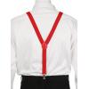imageAllegra K Womens Suspenders Metal Clips Adjustable Elastic Band Y Shaped SuspenderBright Red
