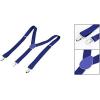 imageAllegra K Womens Suspenders Metal Clips Adjustable Elastic Band Y Shaped SuspenderDark Blue