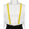 imageAllegra K Womens Suspenders Metal Clips Adjustable Elastic Band Y Shaped SuspenderYellow