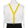 imageAllegra K Womens Suspenders Metal Clips Adjustable Elastic Band Y Shaped SuspenderYellow