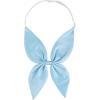 imageAllegra K Solid Color Pretied Bow Ties Adjustable Elastic Strap School Uniform Bowties for WomenBlue