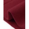 imageAllegra K Cape Coats for Womens Winter Vintage Slit Sleeve Double Breasted Cloak CoatBurgundy