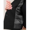 imageAllegra K Cropped Blazer for Women Notched Collar Long Sleeve Suit Jacket Business Casual BlazersBlack