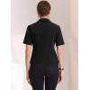 imageAllegra K Cropped Blazers for Women Summer Short Sleeve Open Front Jackets Blazer for Work CasualBlack