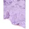 imageAllegra K Lace Bolero for Womens Tie Front Cardigan Ruffled Hem Formal Office Sheer Crop ShrugLight Purple