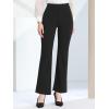 imageAllegra K Womens Dress Pants High Waist Trousers Stretchy Full Length Casual Work Slacks Office Pants