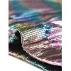 imageAllegra K Womens Holographic Shiny Party Christmas Long Sleeve Lightweight Zipper Metallic JacketIridescent