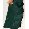 imageAllegra K Womens Notched Lapel Double Breasted Pea CoatDark Green