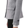 imageAllegra K Womens Notched Lapel Double Breasted Pea CoatGrey