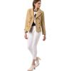 imageAllegra K Womens Notched Lapel Double Breasted Pea CoatKhaki