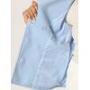 imageAllegra K Womens Notched Lapel Double Breasted Pea CoatLight Blue