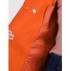 imageAllegra K Womens Notched Lapel Double Breasted Pea CoatOrange