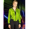 imageAllegra K Womens ShirtFluorescent Green