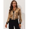 imageAllegra K Womens ShirtGolden Brown