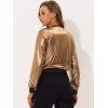 imageAllegra K Womens ShirtGolden Brown