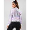 imageAllegra K Womens ShirtPurple