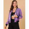 imageAllegra K Womens ShirtPurple1