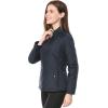 imageAllegra K Womens Stand Collar Zip Lightweight Quilted JacketBlue