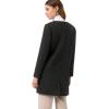 imageAllegra K Womens Winter Overcoat Lapel Collar Single Breasted Outerwear Long Pea CoatBlack