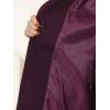 imageAllegra K Womens Winter Overcoat Lapel Collar Single Breasted Outerwear Long Pea CoatPurplish Red