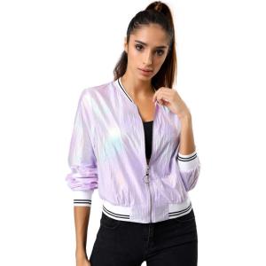 imageAllegra K Womens ShirtPurple