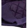 imageAllegra K Womens Quilted Zip Up Raglan Long Sleeve Bomber JacketDark Purple