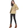 imageAllegra K Womens Utility Jacket Zip Up Drawstring Waist Snap Buttons Lightweight Anorak Jackets with PocketsCamel