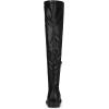 imageAllegra K Womens Thigh High Boots Low Block Heel Fashion Over the Knee High BootsBlack