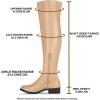 imageAllegra K Womens Thigh High Boots Low Block Heel Fashion Over the Knee High BootsNude