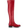 imageAllegra K Womens Thigh High Boots Low Block Heel Fashion Over the Knee High BootsRed