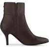 imageAllegra K Womens Pointed Toe Buckle Stiletto Heels Ankle BootsCoffee