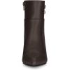 imageAllegra K Womens Pointed Toe Buckle Stiletto Heels Ankle BootsCoffee
