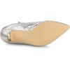 imageAllegra K Womens Pointed Toe Buckle Stiletto Heels Ankle BootsSilver