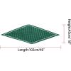 imageAllegra K 50s Pleated Neck Scarf for Women Rhombus Handkerchief Polka Dots Bandana Hair Wraps HeadbandsDark Green