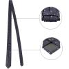 imageAllegra K Mens Polka Dots Tie Set Skinny Necktie PreTied Bow Tie with Adjustable Neck Strap Pocket SquareNavy Blue Colorful