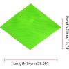 imageAllegra K Women Pleated Rhombus Head Scarf Wraps Scarves Neckerchief Bandana Solid ColorFresh Green