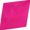 imageAllegra K Women Pleated Rhombus Head Scarf Wraps Scarves Neckerchief Bandana Solid ColorHot Pink