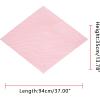 imageAllegra K Women Pleated Rhombus Head Scarf Wraps Scarves Neckerchief Bandana Solid ColorPink