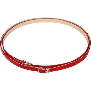 imageAllegra K Womens Adjustable Detachable Crossed AntiSlip Shoe Straps for Heels with BuckleRed