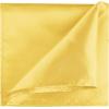 imageAllegra K Mens Pocket Squares Handkerchiefs Solid Color for Wedding PartyLight Yellow