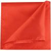 imageAllegra K Mens Pocket Squares Handkerchiefs Solid Color for Wedding PartyRed