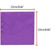 imageAllegra K Mens Pocket Squares Handkerchiefs Solid Color for Wedding PartyViolet