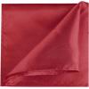 imageAllegra K Mens Pocket Squares Handkerchiefs Solid Color for Wedding PartyWine Red