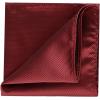 imageAllegra K Mens Pocket Squares Solid Color Classic Textured Handkerchiefs for Wedding BusinessWine Red