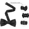 imageAllegra K Mens PreTied Adjustable Polka Dots Neck Ties Tuxedo Work Party Prom BowtieBlack