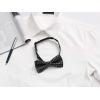 imageAllegra K Mens PreTied Adjustable Polka Dots Neck Ties Tuxedo Work Party Prom BowtieBlack White