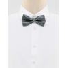 imageAllegra K Mens PreTied Adjustable Polka Dots Neck Ties Tuxedo Work Party Prom BowtieGray