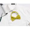 imageAllegra K Pretied Solid Adjustable Bowtie Classic Tuxedo Wedding Bow Ties for MenChampagne