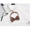 imageAllegra K Pretied Solid Adjustable Bowtie Classic Tuxedo Wedding Bow Ties for MenCoffee